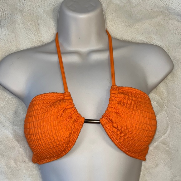 Orange String Bikini - Picture 2 of 3